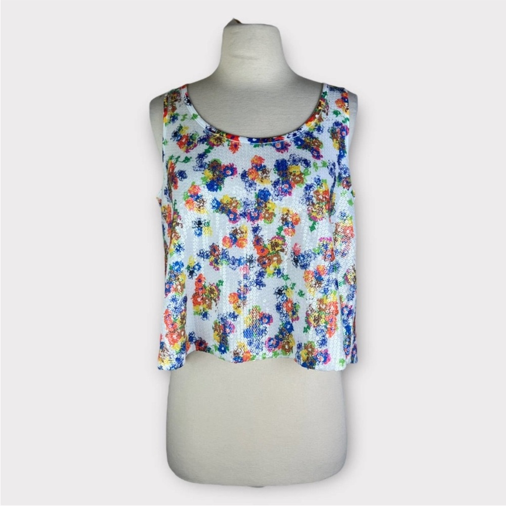 Preppy Sequin Tank